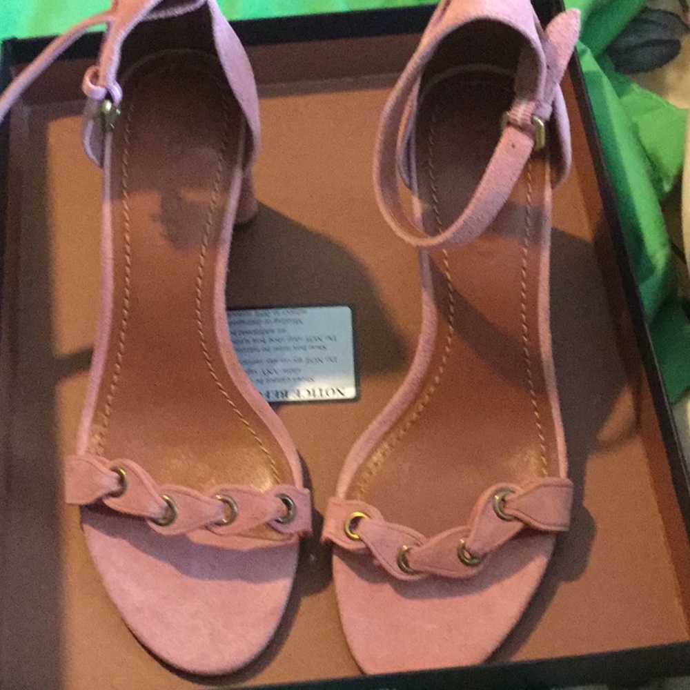Coach suede sandals